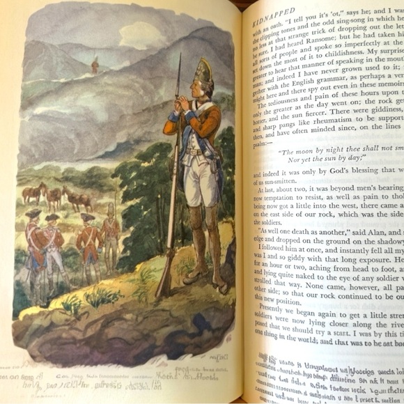 VINTAGE Kidnapped by Robert Louis Stevenson - 1949 Edition - Classic Books - Picture 12 of 16